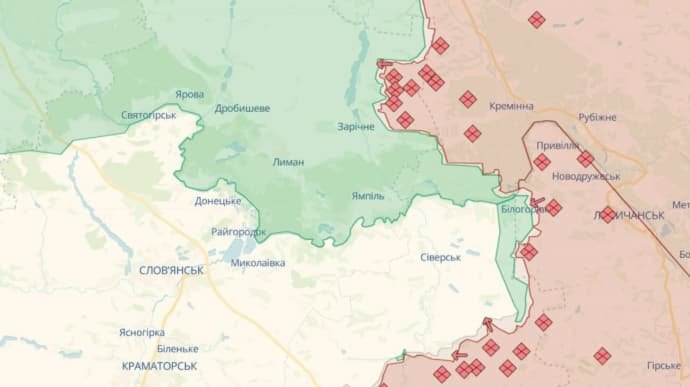 Росіян вибили з позицій у Серебрянському лісництві