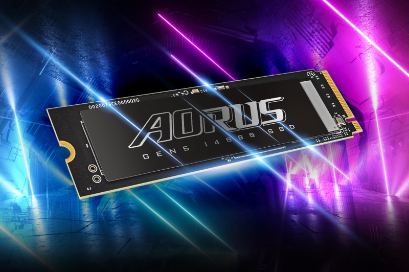 
Gigabyte представила SSD Aorus Gen5 14000 для M.2 PCIe 5.0 — до 14 500 МБ/с, 3D-TLC NAND, кеш DDR4 